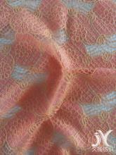 Coral Nylon Cotton Lace