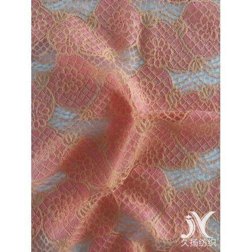 Dentelle Coton Nylon Corail