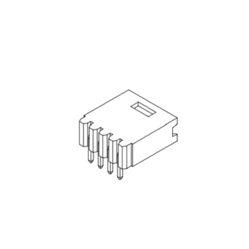 2.54mm ملعب 90 ° رقاقة AW2547RE-XP-G