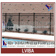 Aluminium pool rail and no rusty protective rail