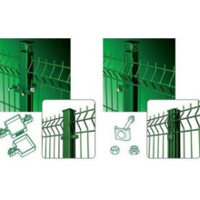 welded wire mesh panel 3D welded curvy fence