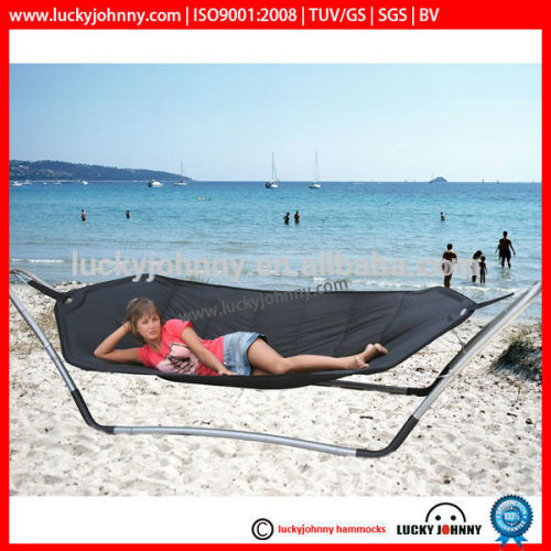 single person hammock oxford 600D with steel stand seabeach hammock/garden hammock