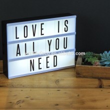 Christmas, brithday and any kind kind of holiday gift, most popular and hot sale light box in 2016