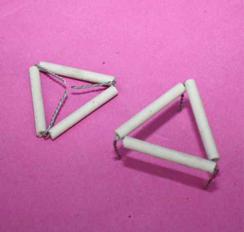 Triângulo de argila de cachimbo