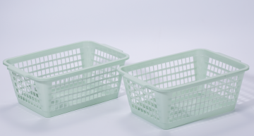 BPA free utility file storage plastic basket organizer