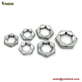 1"-8 LOW PROFILE HEX LOCKNUT STAMPED PAL NUT