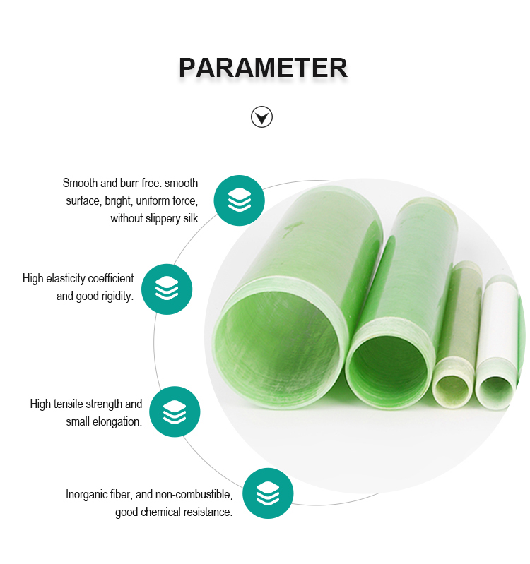 insulator high temperature resistance glass cloth laminated tube