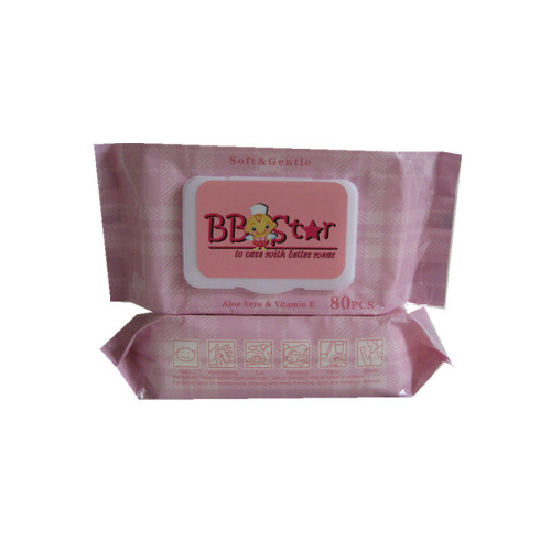 Non Alcohol Economic Sterile Baby Wipes