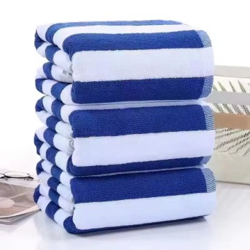 100% cotton striped beach towel pool towel