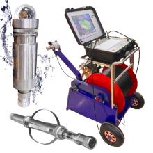 12-Inch 360 Degree Rotary Panoramic Borehole Inspection Camera