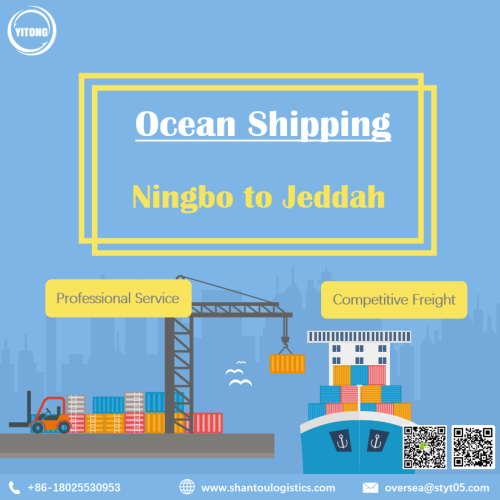 Freight de mer de Ningbo à Jeddah