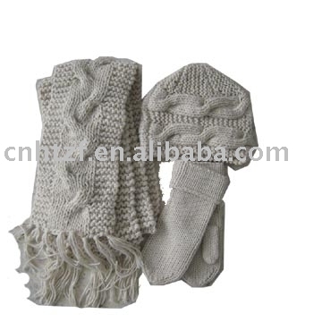 hat scarf glove