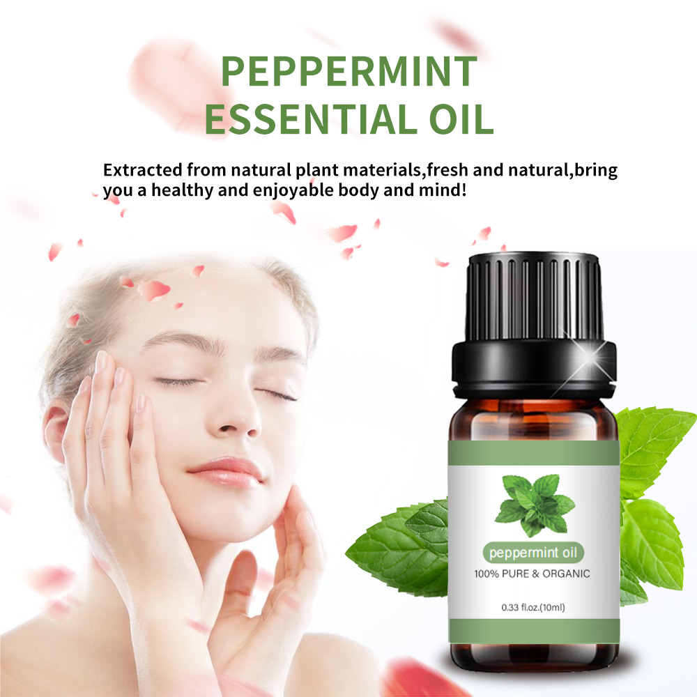 Uap minyak esensial suling peppermint minyak grosir