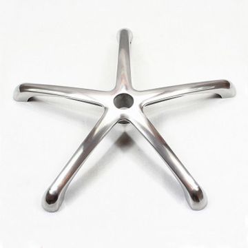 Stainless steel base lingkuranan upat nga star chairk base