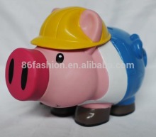 Saving money tin can