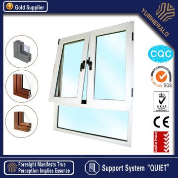 High Quality Energy Saving Low-E Tempered Glazed Aluminum Awing Window with Best Price