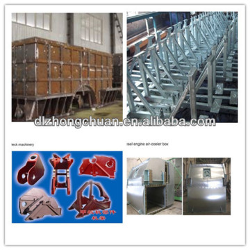 Fabrication welding part