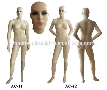 European american lifelike female mannequin