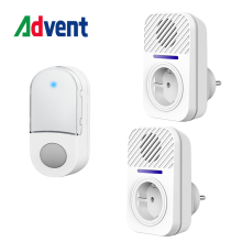 Plug In Wide Range Rechargeable Doorbell