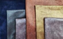Knitted Embossed Polyester Velvet Fabric for Sofa Cover