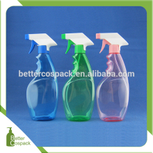 500 ml empty best design plastic clean bottle screen printing bottle