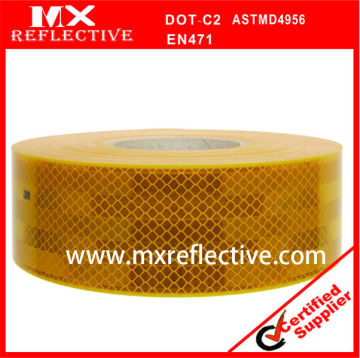 yellow reflective sticker, traffic yellow reflective sticker