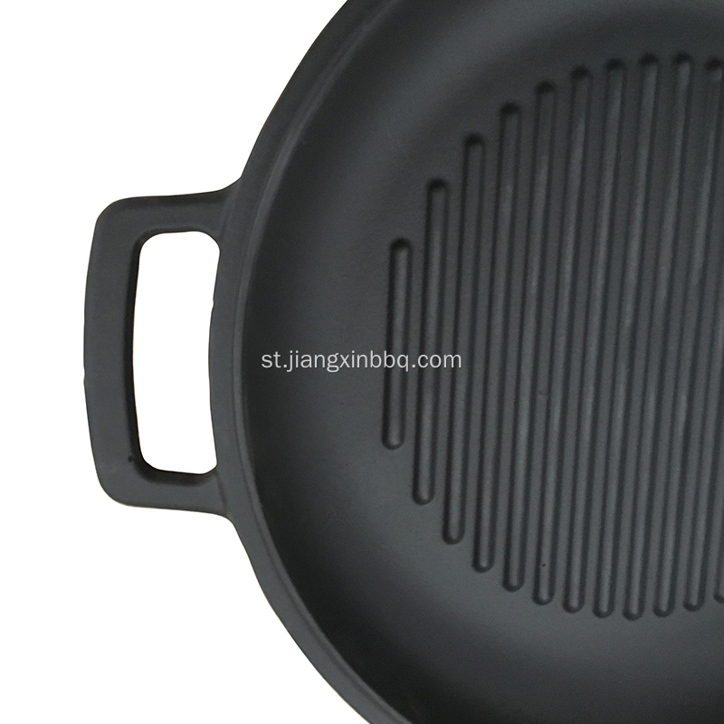 Sekha sa Round Cast Iron Pan