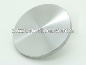 Iron target for magnetic data storage 99.99% Iron target for sputtering