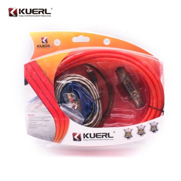Professional Car Audio Amplifier Installation Wiring Kit - 6GA Cable Kit