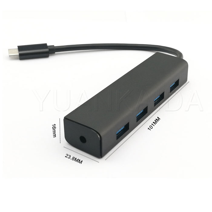 usb  usb c 3.1 4 ports hub 