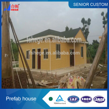 Simple prefab house,light steel cabin ,prefab steel frame cabin