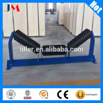 114mm natural rubber Conveyor Carring Roller