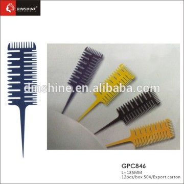 ABS Wide tooth hair comb Hair salon Comb plastic hairdresser comb