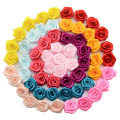 Ribbon Rose Fabric Flower Bros Garment Decoration