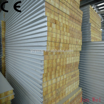 fireproof warehouse insulated panels rockwool sandwich panel