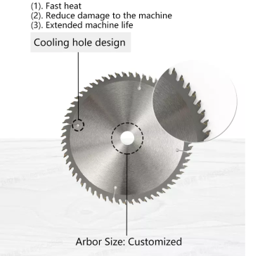 Professional Industrial Grade TCT Circular Saw Blade