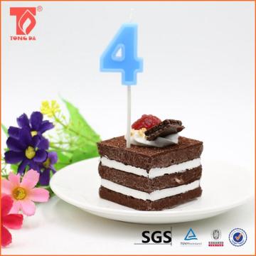 New design birthday cake candles/number birthday candle holders with high quality