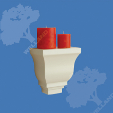 wooden display rack, wooden shelf, display shelf