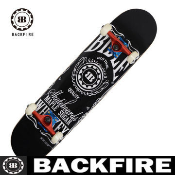 Backfire branded skateboards wholesale 7 ply canadian pro maple skateboard complete Professional best selling skateboards