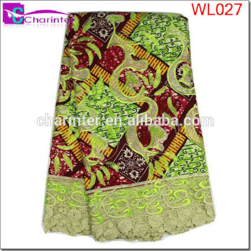 wax print fabric african real wax super wax african wax print fabric wax lace WL027