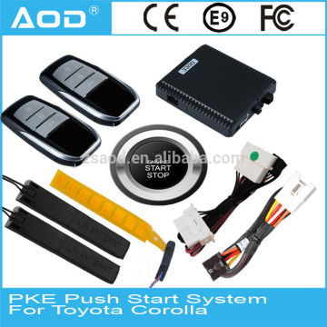 PKE remote start for Toyota Corolla