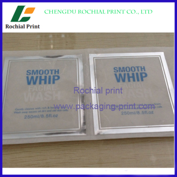 Factory price adhesive Packaging make up bottle labels