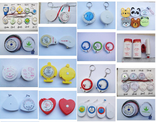 variious promotional tape measure for gifts