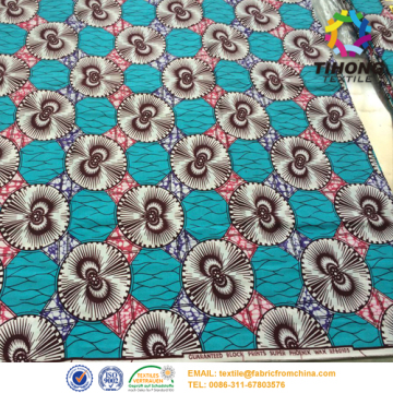 African Wax Women Dress Fabric