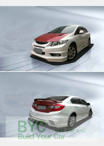 PP Customzied Made4 PCS Lip Car Body Parts