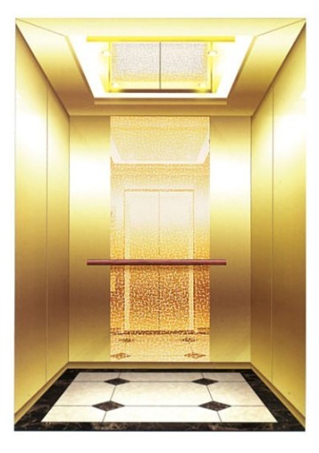 Mirror Etching Luxury Passenger Elevator