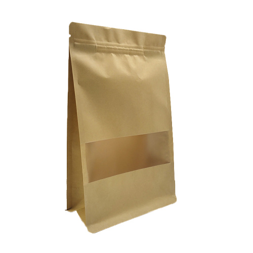 Nuts Food Plastic packaging bags Flat bottom pouch