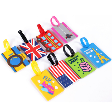 Creative Silicone Suitcase Tags