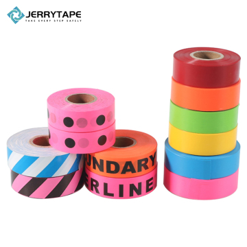 Custom Flagging Tape with Printed Patterns
