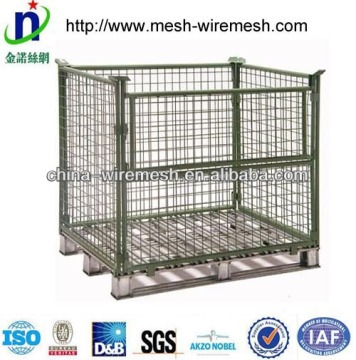 Wire mesh container/steel mesh container/storage container/folding mesh container